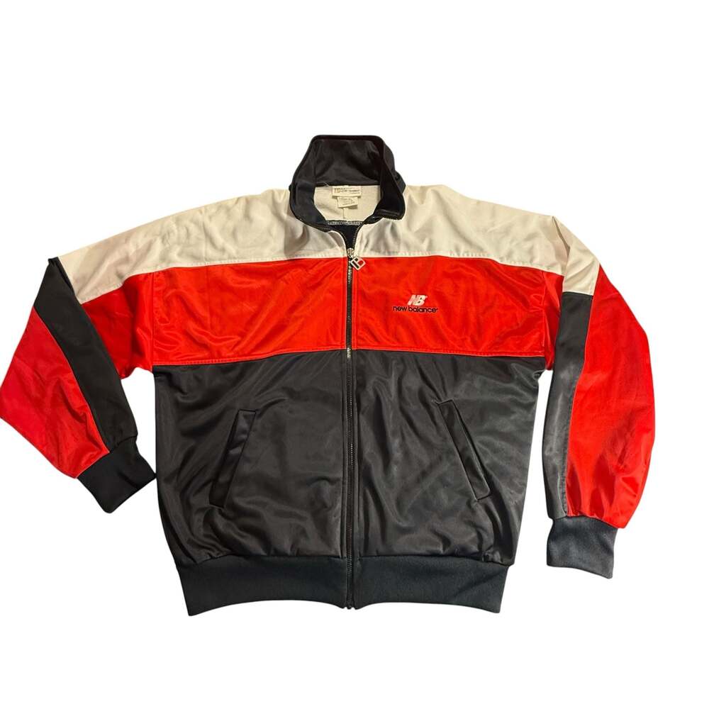 Vintage New Balance Color Block Full Zip Track Jacket